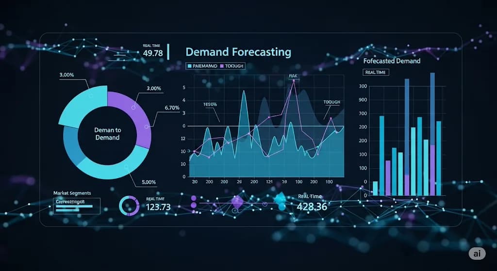 Demand forecasting dashboard