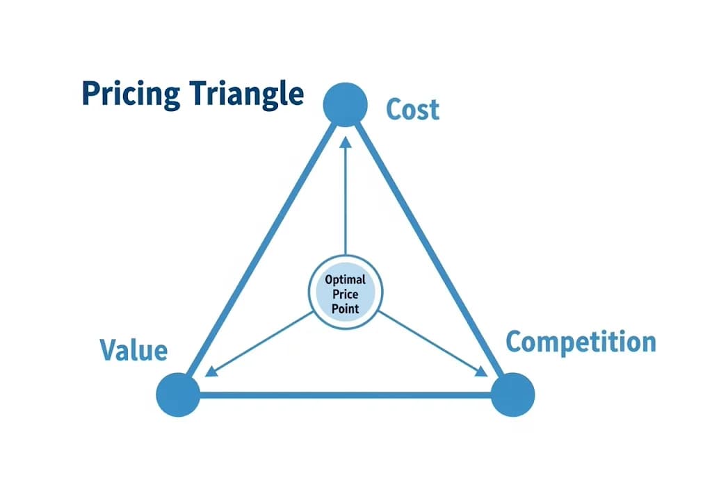 Pricing Triangle Diagram