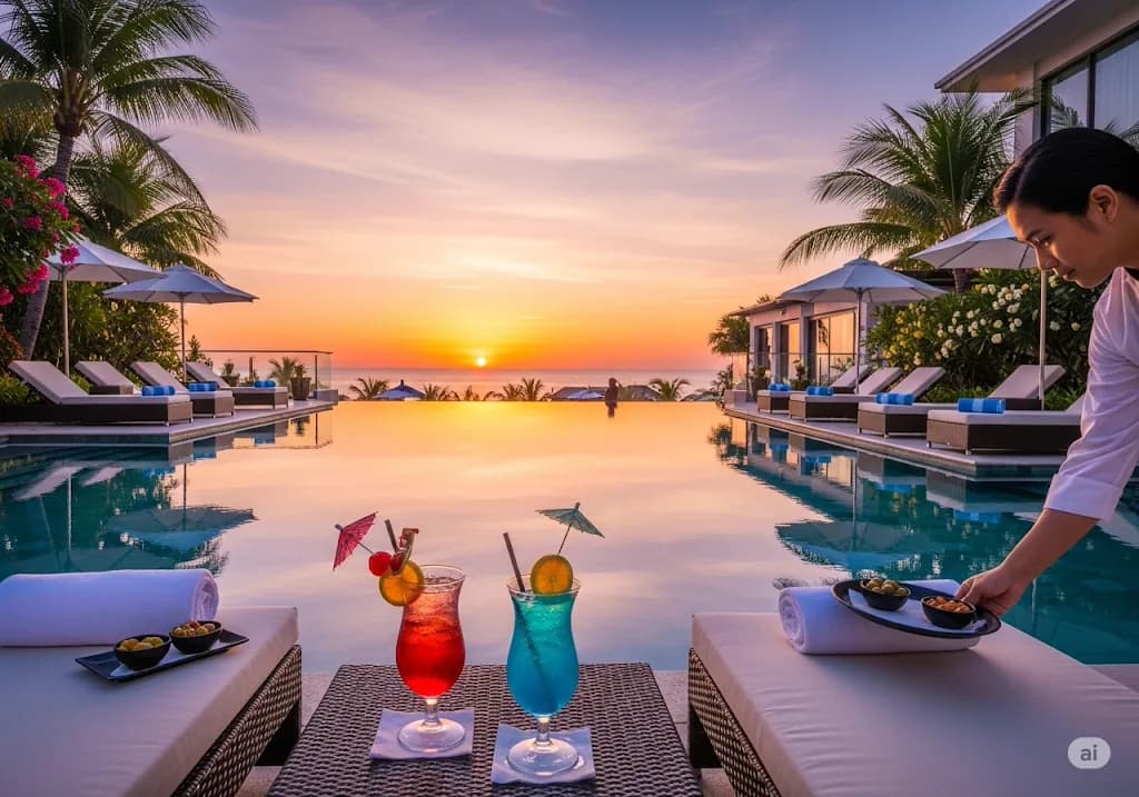 Luxury resort